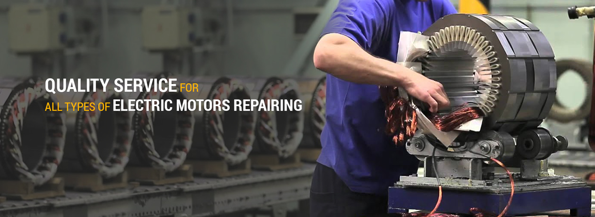 Electrical Motor Rewinding